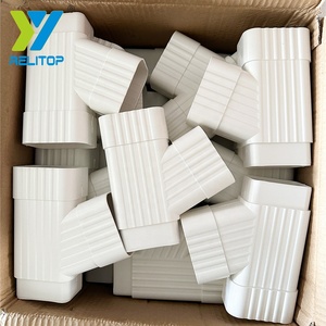 PVC傾斜T溝溝排水管ダウンパイプシステム傾斜Tヴィラホテル屋根排水 - Product Image 4