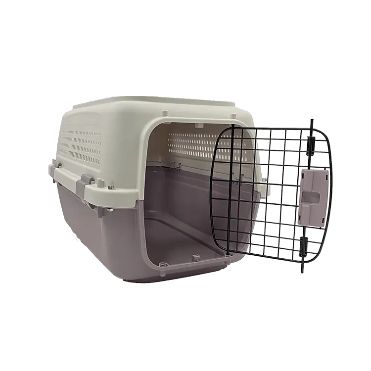 नई डिजाइन सस्ते धातु पालतू कुत्ता बिल्ली उत्पादों बाहर पोर्टेबल शिपिंग बॉक्स उड़ान मामले