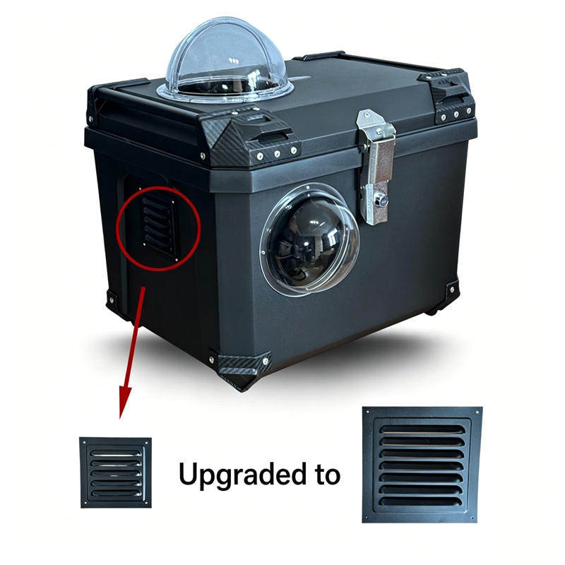 45 Black Box with Large Vent