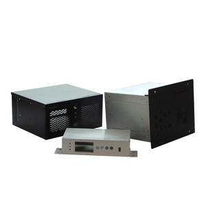 Oem pc box изготовленная на заказ игровая коробка компьютерная коробка металлические корпуса Корпус из листового металла алюминиевый с вентилятором - Product Image 3
