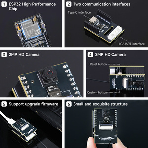 ESP32-Wi-Fi Kamera modul Lite mit 2MP Kamera 2DOF PTZ Unterstützung STM32 Raspberry Pi Boards - Product Image 5