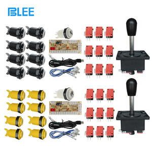 Zero Delay Arcade Cabinet DIY Kit for 5V Led Push Button +<strong>2</strong>/<strong>4</strong>/8way ZIPPY Joystick +1 &amp; <strong>2</strong> Player Buttons USB <strong>Encoder</strong> <strong>to</strong> PC - Product Image 4