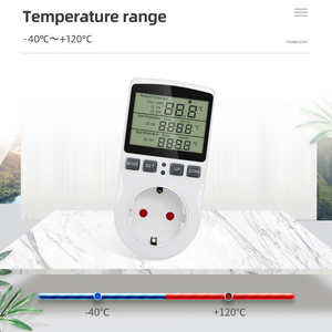 <strong>Timer</strong> Socket Digital Thermostat 220v Temperature <strong>Controller</strong> Socket Outlet With <strong>Timer</strong> Switch Cooling Heating Temperature <strong>Sensor</strong>