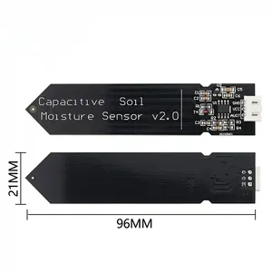 <strong>Capacitive</strong> Soil Moisture <strong>Sensor</strong> Module Not Easy to Corrode Wide Voltage Wire 3.3~5.5V Corrosion Resistant W/ Gravity for <strong>Arduino</strong>