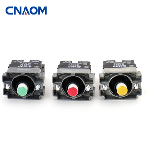 Interruttore a pulsante industriale di alta qualità senza luce gialla - Product Image 3