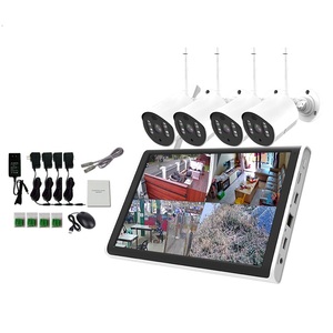 Factory Wholesale 4Ch Nvt Suppliers Ip 4 Channel <strong>Camera</strong> Cctv for Home Kit Wifi Nvr Kit with LCD <strong>Monitor</strong> Video <strong>Intercom</strong> <strong>System</strong> - Product Image 2
