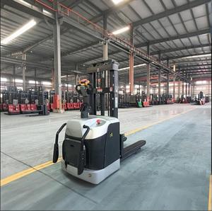 電動スタッカー2500 Lbs 4.5m 1500kg/2000kg 3.5mリフティングポータブルフォークリフト電動スタッカー