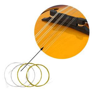 Prezzo all'ingrosso mandolino otto corde corda in acciaio inossidabile mandolino set corde accessori per strumenti musicali - Product Image 5
