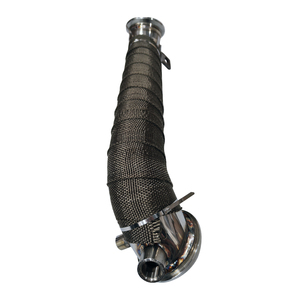Turbo aşağı boru yolcu yan borusu 2011-2015 Chevrolet GMC 6.6 LML Duramax doğrudan boru - Product Image 2