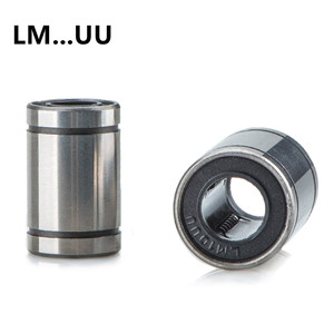 线性滚珠轴承lm6 lm10 lm 20uu lm25uu lmk60uu 25x40x35 40x60x80带法兰轴承