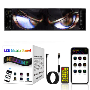 Flexible LED-Auto-Zeichen LKW-Anzeige Devil Eyes Auto Heckscheibe LED-Anzeige Programmier bare LED-Matrix-Panel für Werbung - Product Image 3