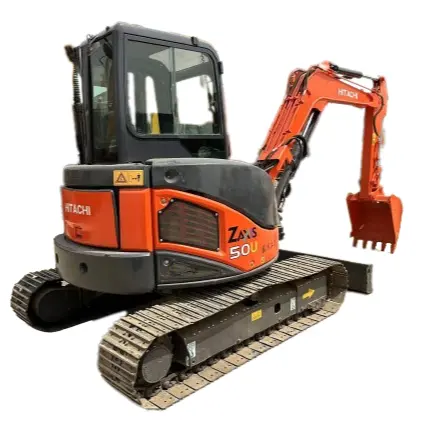 Hitachi original bajo precio ZX50U usado Excavadora hidráulica sobre orugas equipo de construcción con las mejores condiciones