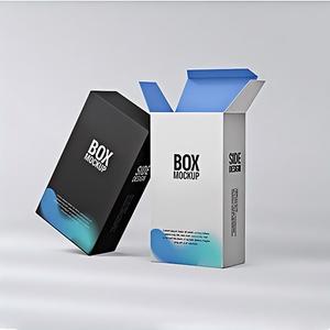 Etiket baskı beyaz kart renk kör kutu karton şeker ve kozmetik gıda ambalaj için göz farı ufuk baskı taşıma - Product Image 1