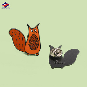 Longzhiyu Chuyên Nghiệp Mềm Men Pins Huy Hiệu Nhà Sản Xuất Tùy Chỉnh Quần Áo Kim Loại Logo Ve Áo Pins - Product Image 2