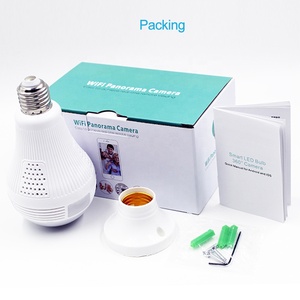 Wifi 360 Degree Panorama <strong>LED</strong> Light Blub <strong>Camera</strong> 720P Home Security Wireless Surveillance Fisheye <strong>IP</strong> <strong>Camera</strong> Two-Way Audio - Product Image 6