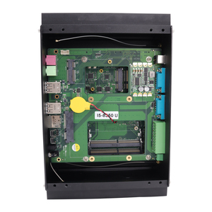 Industrieller Mini-PC Lüfter loser Intel I7 7500u 8565U Linux 12V Embedded-Computer der 8. Generation Dual LAN 3G/4G-Modul RTC-Computer