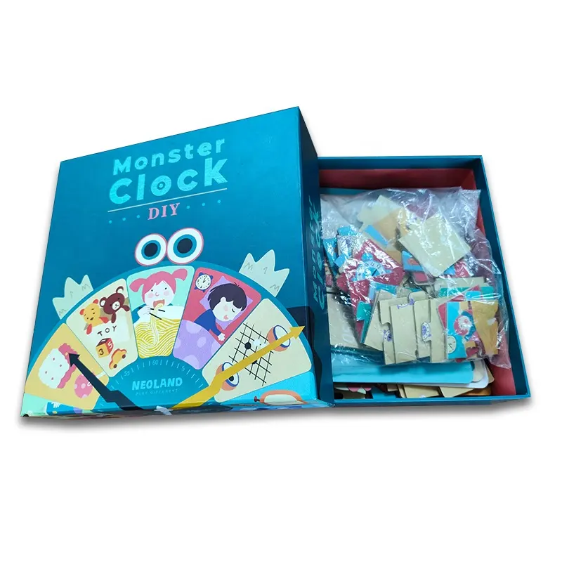 Promozionale migliore carta magnetica popolare eco-friendly educazione bambini puzzle puzzle