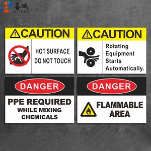 Bảng nhôm Composite An toàn dấu hiệu kim loại, không rỉ sét, nguy hiểm/lối ra giám sát khẩn cấp - Product Image 2