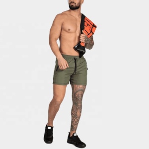 <strong>Custom</strong> Premium Swimming Athletic <strong>Elastic</strong> Waist Designer Print Zipper Pocket Shorts <strong>String</strong> Slim Fit 100% <strong>Polyester</strong> Shorts Men - Product Image 6