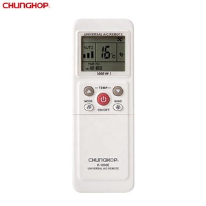 K-1038E CHUNG HOP Schiebe abdeckung versteckte Taste Design OEM ODM Split Klimaanlage Universal Controller AC Fernbedienung - Product Image 4