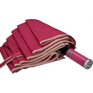 Sáng Tạo Năng Lượng Mặt Trời Ô Nhỏ Gọn Du Lịch Đêm Sử Dụng <span class=keywords><strong>LED</strong></span> Đèn Pin Ô Ô Ngược Tự Động Ô Với Logo - Product Image 6