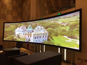 200 Inch Customized <strong>Fixed</strong> Curved <strong>Frame</strong> Projector <strong>Screen</strong>/Cinema <strong>Frame</strong> <strong>Screen</strong>/High Quality <strong>Projection</strong> <strong>Screen</strong> - Product Image 6