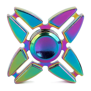 Cầu Vồng Kim Loại Tốc Độ Cao Ngón Tay Spinners Mát Tay Đồ Chơi Cho Người Lớn Và Thanh Thiếu Niên Căng Thẳng Cứu Trợ Và Lo lắng Quà Tặng - Product Image 1