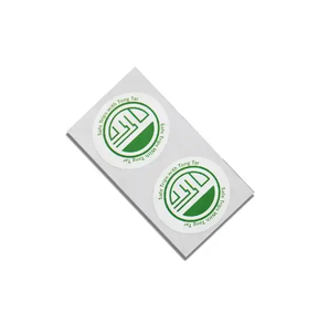 Custom Size LOGO Ntag213 Ntag2135 QR <strong>Code</strong> Label Printable RFID NFC Tag Sticker Keychain