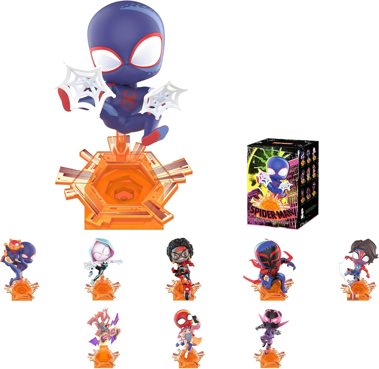 Marvel Spider-Man à travers la série Spider-verse