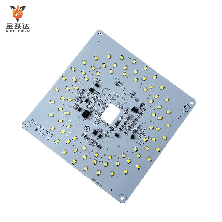 Çin elektronik ürünler alüminyum levha fabrikasyon fabrika LED PCB SMT özel PCBA tedarikçisi