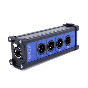 4CH 3-Pin RJ45 to XLR Male and Female Combo Adapter Professional <strong>Audio</strong> &amp; Networking Connector for Stage Studio &amp; Live Events - Product Image 2