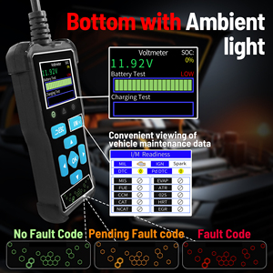 2025 Acclope DTC Lookup O2 sensore di prova Evap portatile OBD2 auto strumento di diagnostica ScannerAT100 codice di errore lettore OBD2 - Product Image 3