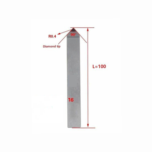 pcd刀片钎焊外螺纹车刀数控刀片车床机床 - Product Image 5