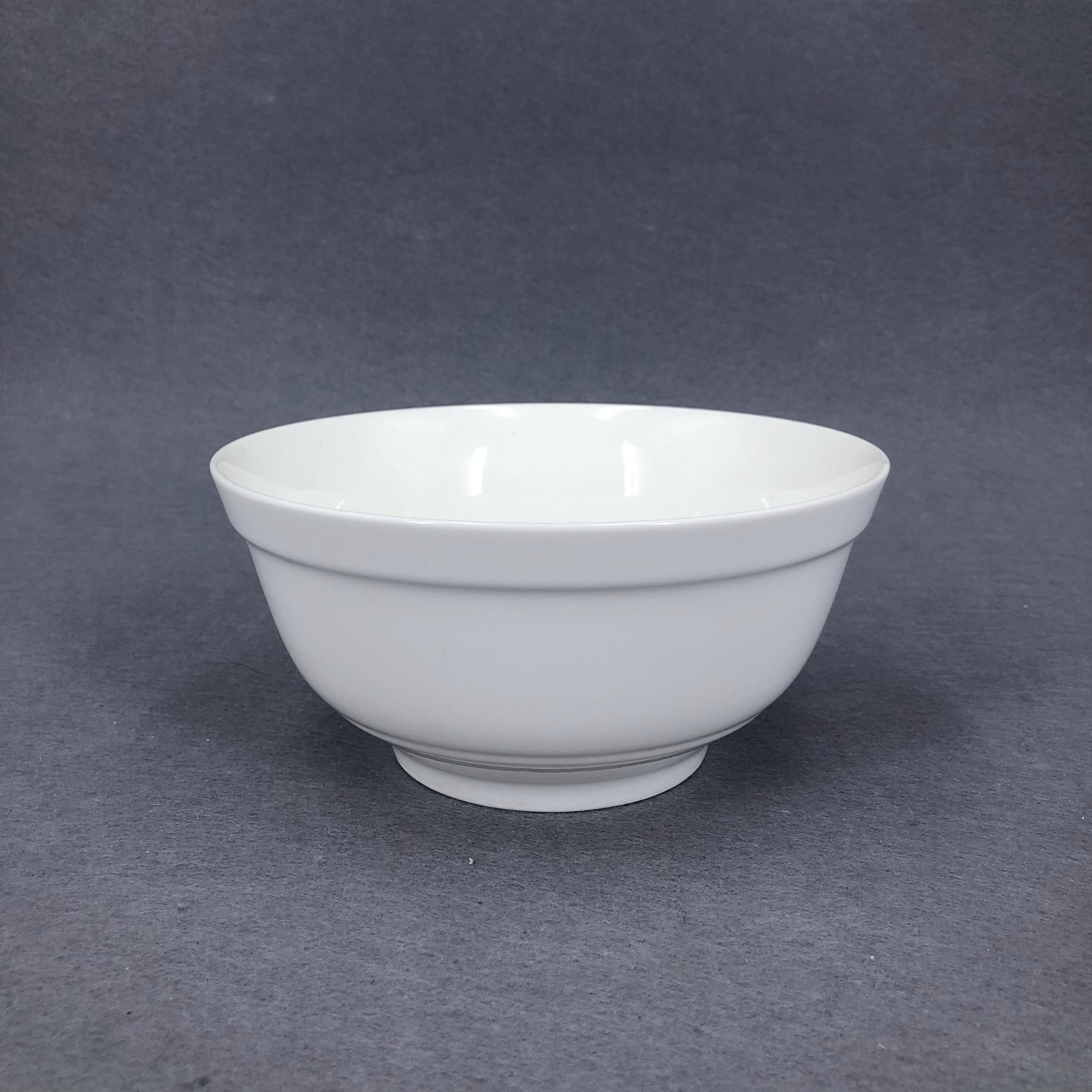 4.5"/5"/6"/7" hotel restaurant bone china soup bowl ceramic rice bowl with various design microwave white cheap bowl