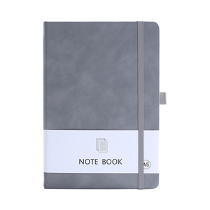Taccuini di diario personalizzabili con LOGO con cinturino elastico in pelle A5A6 - Product Image 1