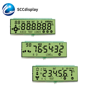 Display lcd a segmenti personalizzati prezzo economico display a segmenti TN schermo tn htn fstn va lcd 7 modulo display lcd a segmenti monocromatici