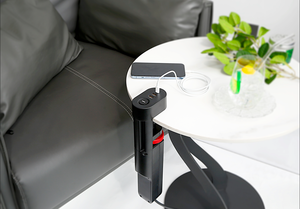 Enchufe de escritorio de mesa francés 250V 16A con salida de enchufe múltiple de 3 vías y 2 puertos USB a para el hogar y la Oficina - Product Image 3