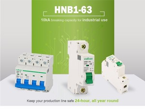 Haftalık anlaşma stokta MCB çin devre kesici 6KA 1p eğrisi C AC 50A devre kesici - Product Image 4