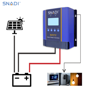 SNADI Solar PV Solar regler 12V 24V 48V Auto Smart MPPT 60A Controller Solar laderegler mit WIFI-Funktionen - Product Image 5