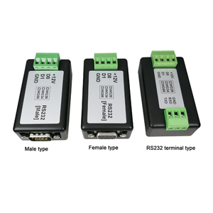 Transmisión DE DATOS bidireccional Wiegand a RS232 tipo macho conectar con convertidor de escáner de código de barras trabajo para sistema de Control de acceso de puerta - Product Image 4