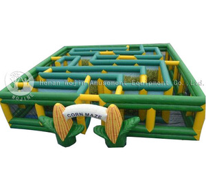 ที่มีคุณภาพสูงกลางแจ้ง40ft พองข้าวโพดเขาวงกตอุปสรรคเกมในราคาถูก - Product Image 1