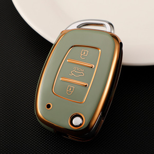 เคสใส่กุญแจ TPU,ฝาปิดกุญแจสำหรับ Hyundai Solaris 2021 Accent Ix25 Creta 2020 Elantra Tucson Verna I20 - Product Image 3