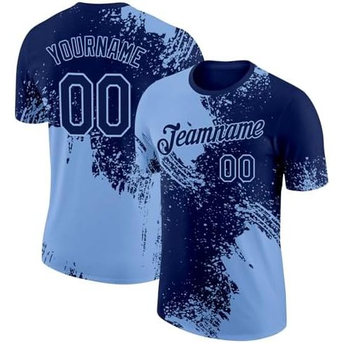 Navy Blue and Light Blue