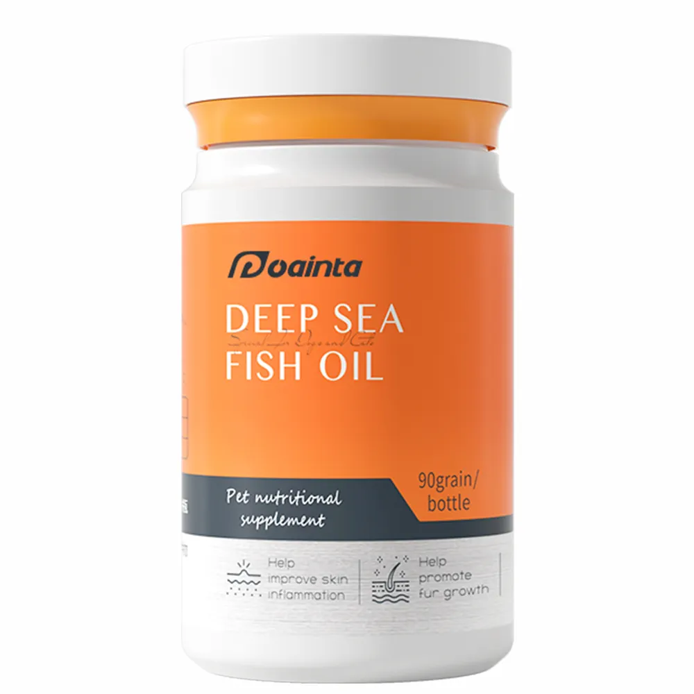 Aceite de Pescado para Gato Salvaje Natural, Ácidos Grasos, Omega-3 y Omega-6, Suplemento de Abrigo PARA LA Salud DE LA Piel, Cáñamo para Perros, Marca Blanca