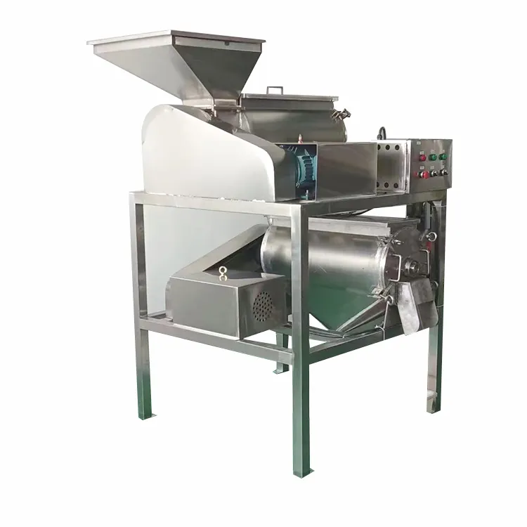 Machine d'extraction de pulpe de mangue Machine de dénoyautage et de dépulpage de mangue