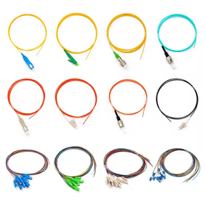 SC UPC MM OM3 0,9mm PVC LSZH Paquete de cable de conexión de fibra interior para 5G/4G/3G WiFi Red de centro de datos FTTX Pigtail Automation - Product Image 2