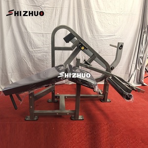 Shizhuo <strong>New</strong> <strong>Series</strong> High End Fitness Equipment Strength Training Plate Loaded Prone <strong>Leg</strong> Curl Machine for Gym Club - Product Image 2
