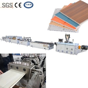 WPC PVC Wand verkleidung <span class=keywords><strong>Panel</strong></span> Maschinen WPC Wand paneel Herstellung Maschinen