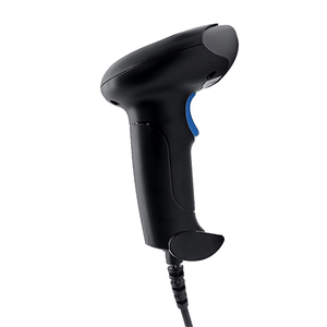 Escáner de código de barras 1d, escáner de mano, lector de código de barras 2D, con cable USB y base de soporte, Plug and Play - Product Image 1