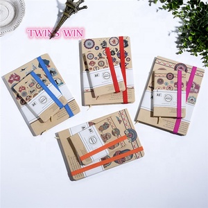 <strong>New</strong> Design Craft Paper Cover <strong>Writing</strong> Notebook Journal With 96 Pages Paper Inners - Product Image 1